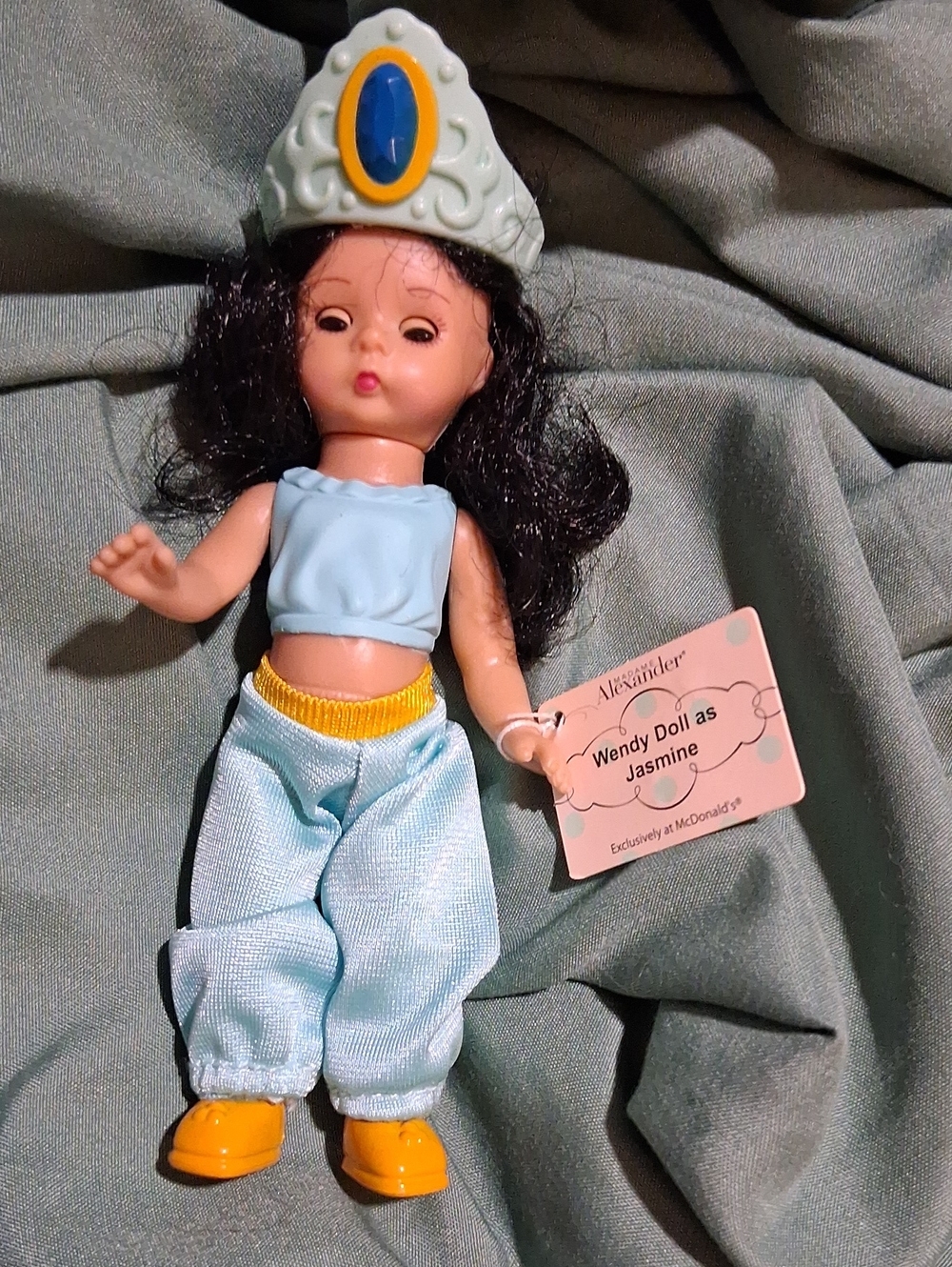 Madame Alexander Wendy Doll in Light Blue with Yellow Accents